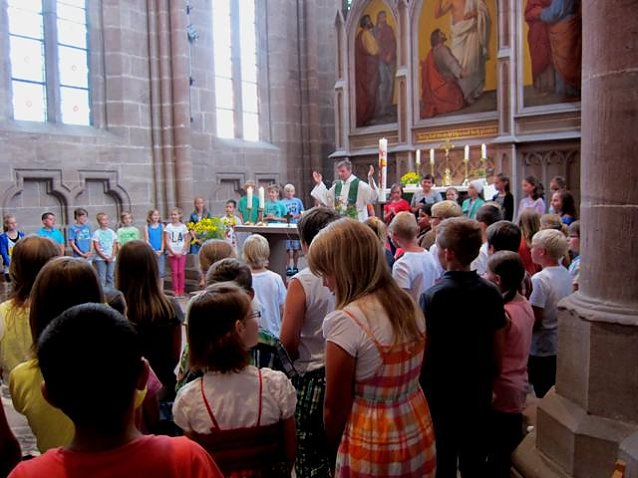 Bild: Gottesdienst Bergschule