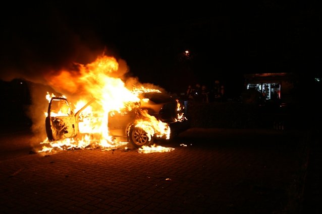 Bild: BMW brennt