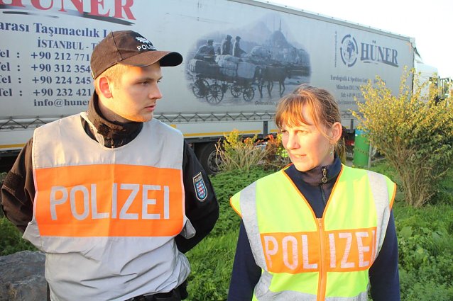 Bild: Hauptkommissarin Schwarze ist seit 16 Jahren bei der Autobahnpolizei