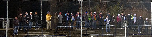 Bild: Die treuen Wacker Fans sind auch in Babelsberg