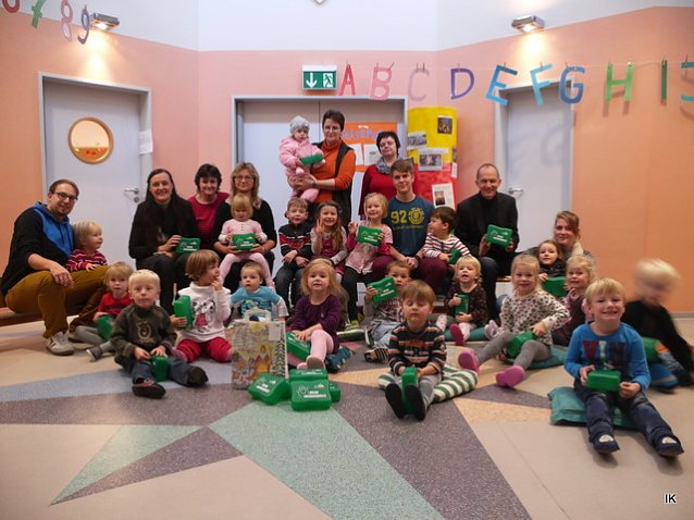 Bild: Stadtwerke im Kindergarten Beuren