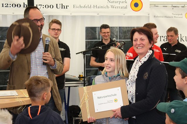 Bild: Beim Naturparkfest