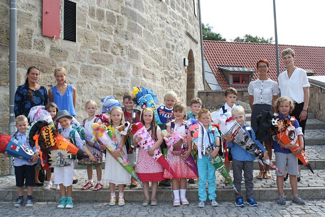 Bild: Einschulung Montessorischule