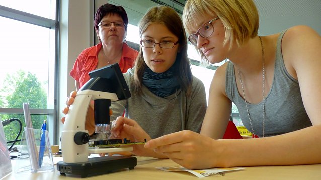Bild: Im Oktober k&ouml;nnen Sch&uuml;lerinnen und Sch&uuml;ler wieder Campusluft schnuppern