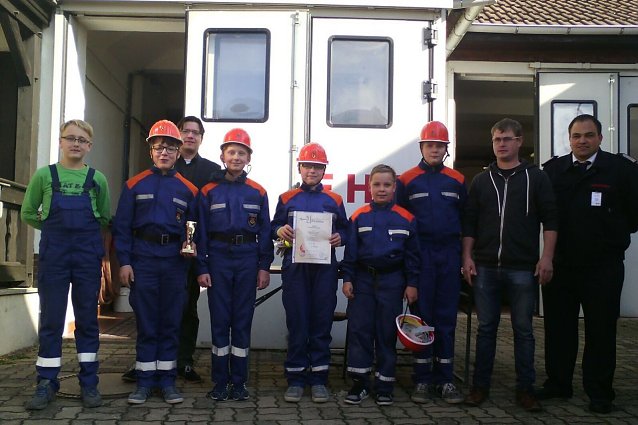 Bild: 1.Platz f&uuml;r Worbis  10-18 Jahre