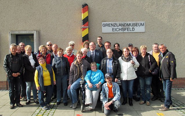 Bild: VdK Junioren besuchen Grenzlandmuseum in Teistungen