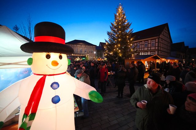 Bild: Weihnachtsmarkt in Worbis