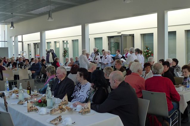 Bild: Seniorenweihnacht bei der Volkssolidarit&auml;t