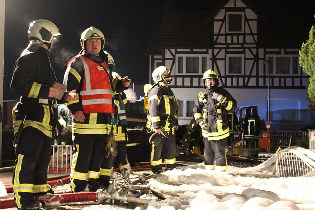 Bild: Brand in Arenshausen
