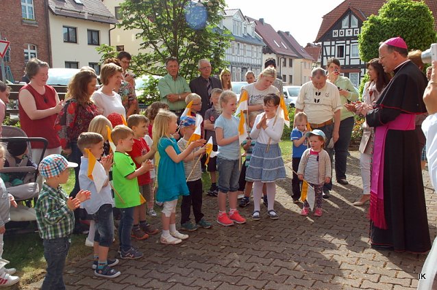 Bild: Begr&uuml;&szlig;ung in Wingerode