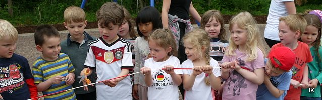 Bild: Spielplatz eingeweiht