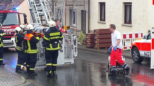 Bild: Noteinsatz in Dingelst&auml;dt