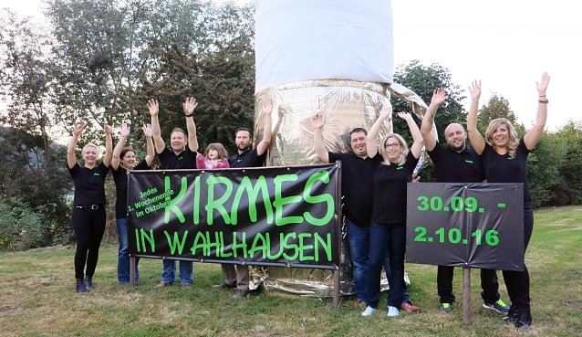 Bild: Kirmes in Wahlhausen