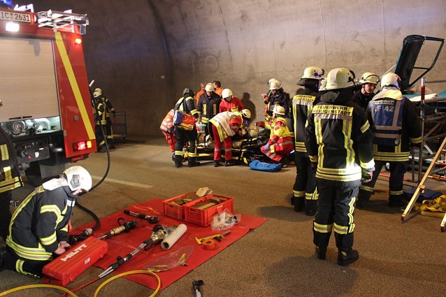 Bild: &Uuml;bung Heidkopftunnel