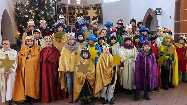 Bild: Sternsinger in Beuren