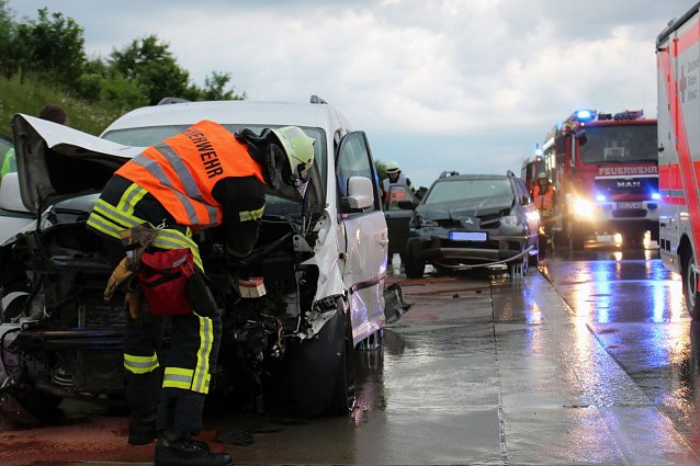 Bild: Unfall A 38