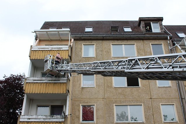 Bild: Sechs Bewohner mussten gerettet werden