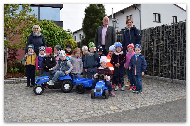 Bild: Tretmobile f&uuml;r den Kindergarten