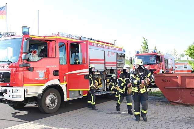 Bild: Feuerwehr im Einsatz