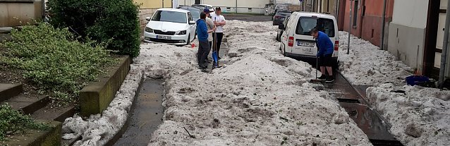 Bild: Schweres Unwetter &uuml;ber Sondershausen
