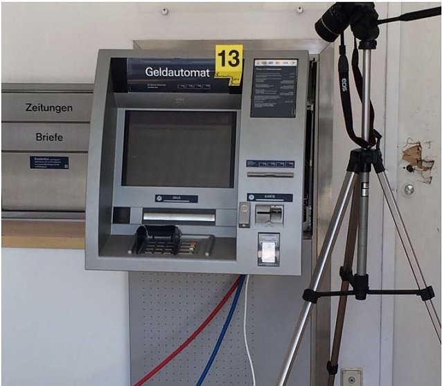 Bild: Geldautomat gesprengt