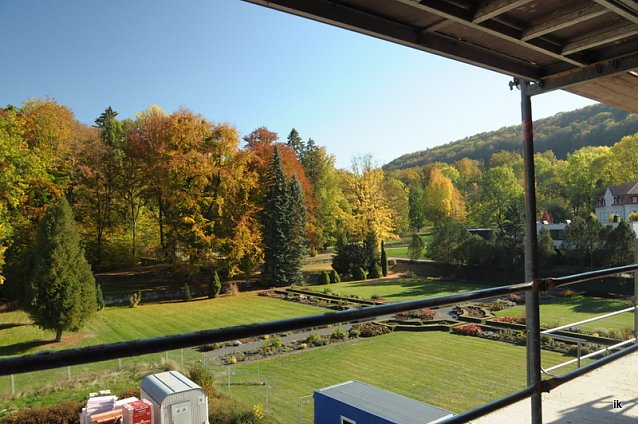 Bild: Aussicht vom Patientenzimmer