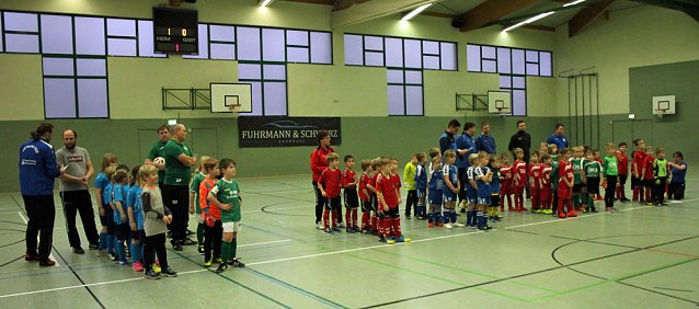Bild: G-Junioren im Hallencup 2019
