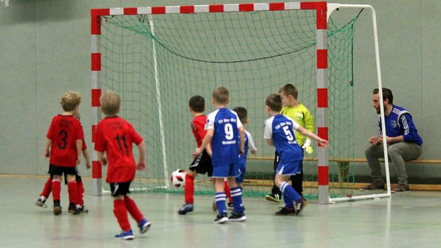 Bild: G-Junioren im Hallencup 2019