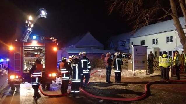 Bild: Feuerwehreinsatz in Beuren