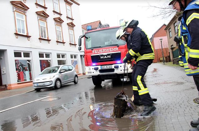 Bild: Feuerwehr im Einsatz