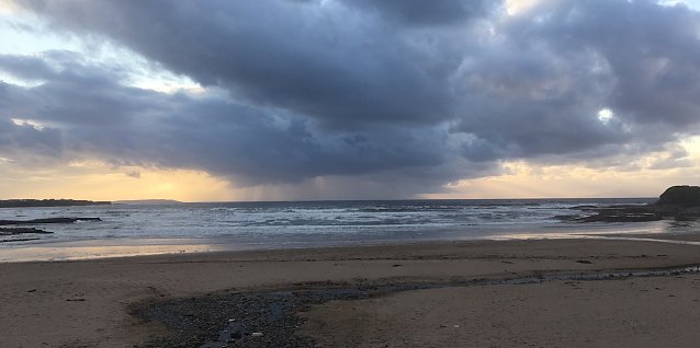 Bild: Strand von Bundoran, Irland