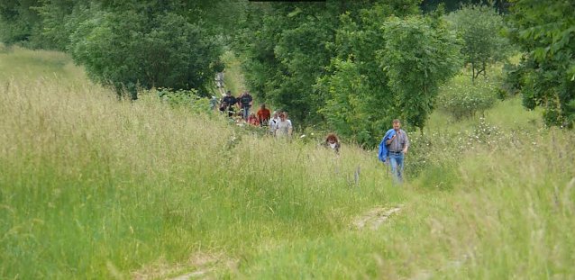 Bild: Der ehemalige Kolonnenweg