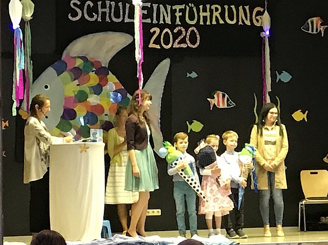 Bild: Insgesamt sind 21 Kinder eingeschult worden