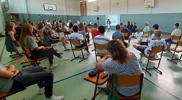 Bild: Auftaktveranstaltung f&uuml;r das Berufliche Gymnasium+