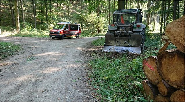 Bild: Forstunfall bei Bernterode