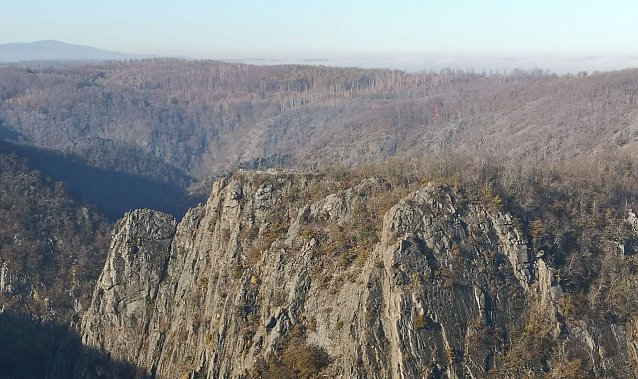 Bild: Blick zur Ro&szlig;trappe