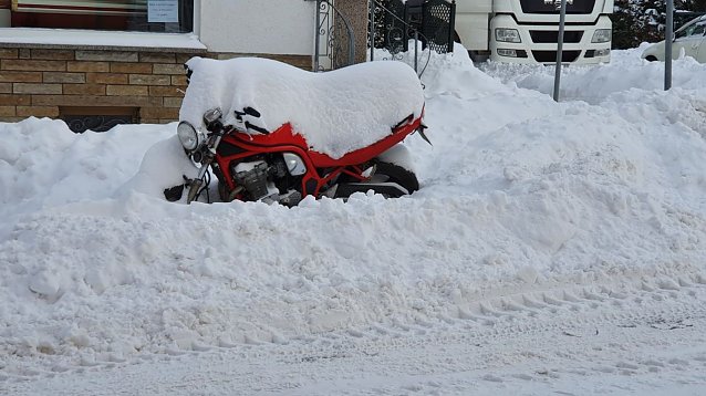 Bild: Die Motorrad-Saison wird noch ein wenig auf sich warten lassen