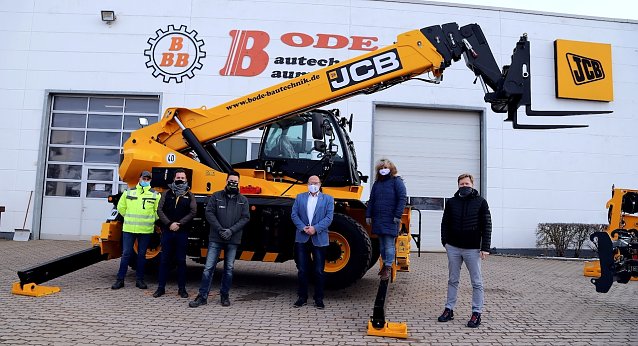 Bild: Neues Schwergewicht im Fuhrpark