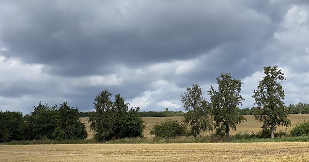 Bild: St&uuml;rmisch und wolkig in der Windl&uuml;cke in Nordhausen