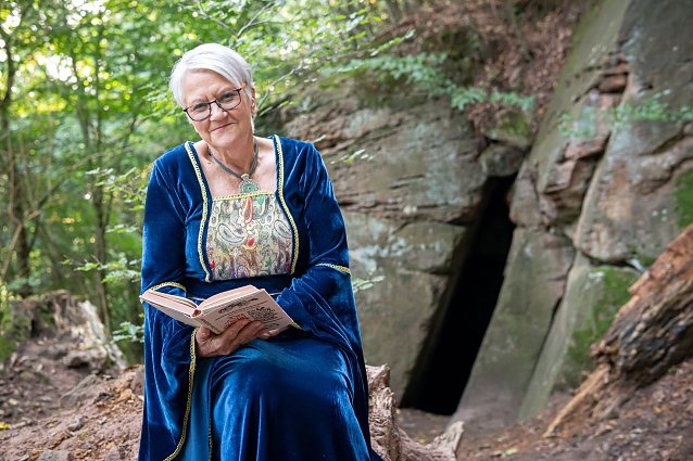 Bild: Mechthild F&uuml;r als "Regentrude"
