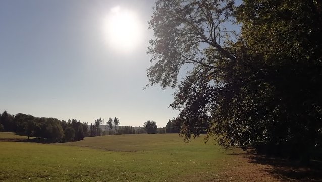 Bild: So&uuml;phienhof im harz meldet heute Morgen 4&deg;C. Aber Sonnenschein!