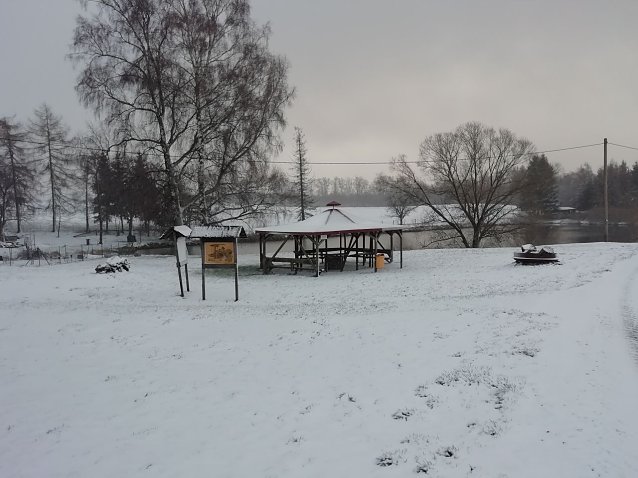 Bild: In Sophienhof hat der Winter wieder Einzug gehalten