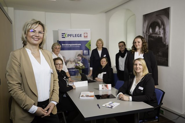 Bild: Das Team im Beratungszentrum