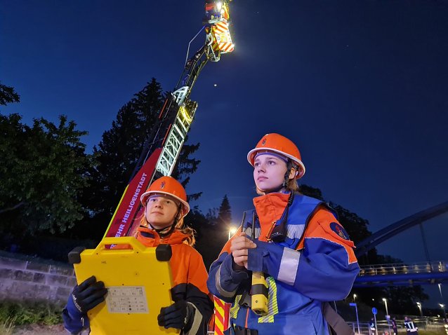 Bild: Jugendfeuerwehr im Einsatz