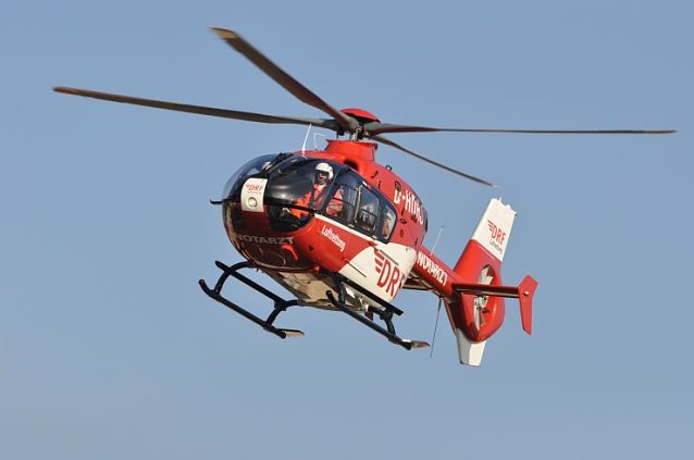 Bild: Christoph 37 in der Luft