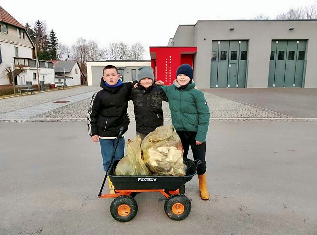 Bild: Breitenbacher Nachwuchs packt an