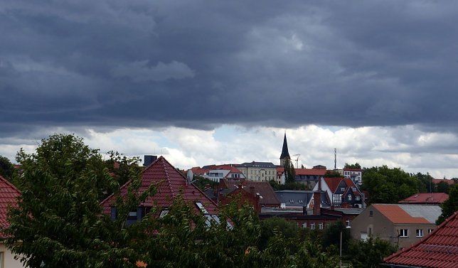 Bild: Die Aufnahme entstand gestern Nachmittag in Nordhausen