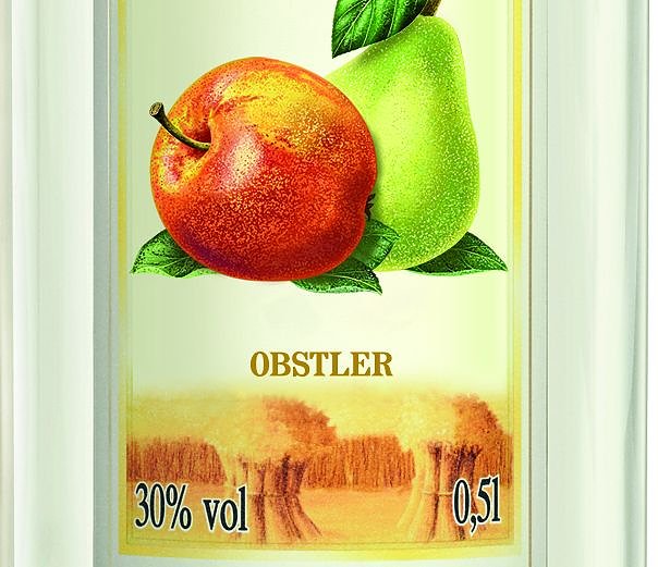 Bild: Neu im Sortiment: Obstler