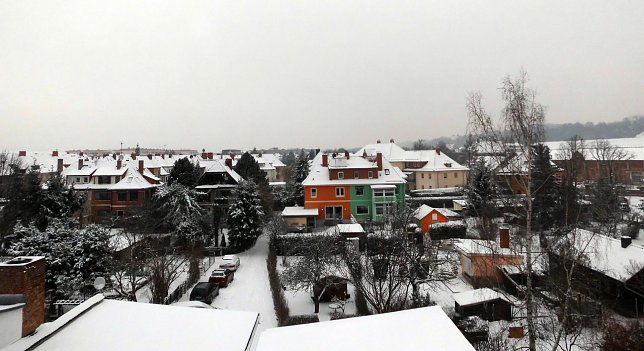 Bild: Winter in Nordhausen