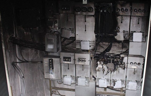Bild: Hier war der Brand ausgebrochen